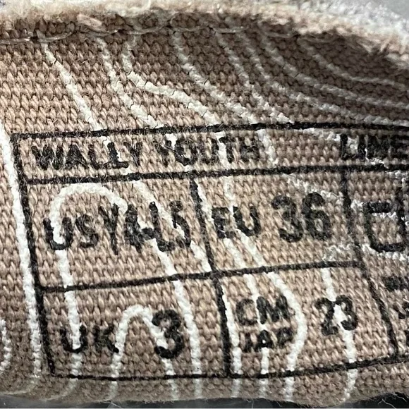 🛑SOLD🛑 Hey Dude Shoe Casual Walley Linen Stone Gray Slip On Size 5 - Picture 9 of 10